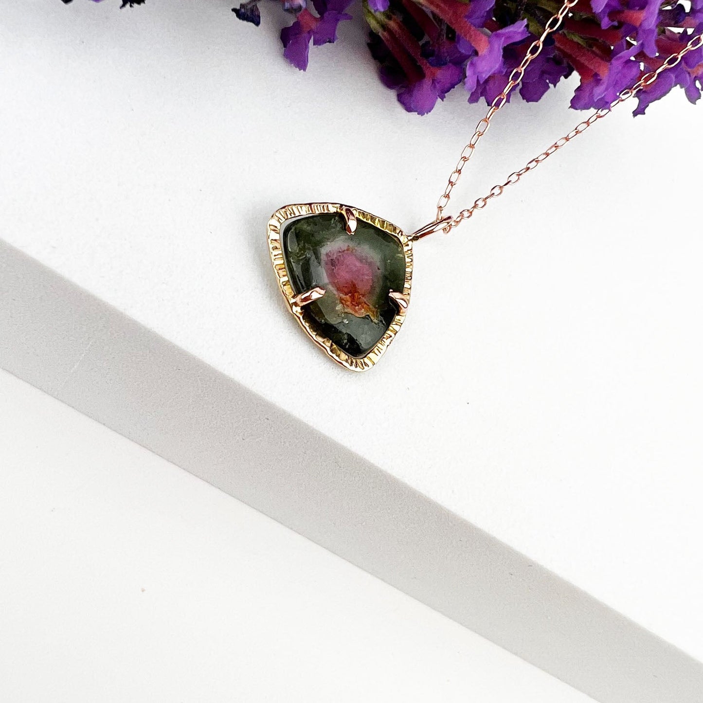 14k Watermelon Slice - Mettle by Abby