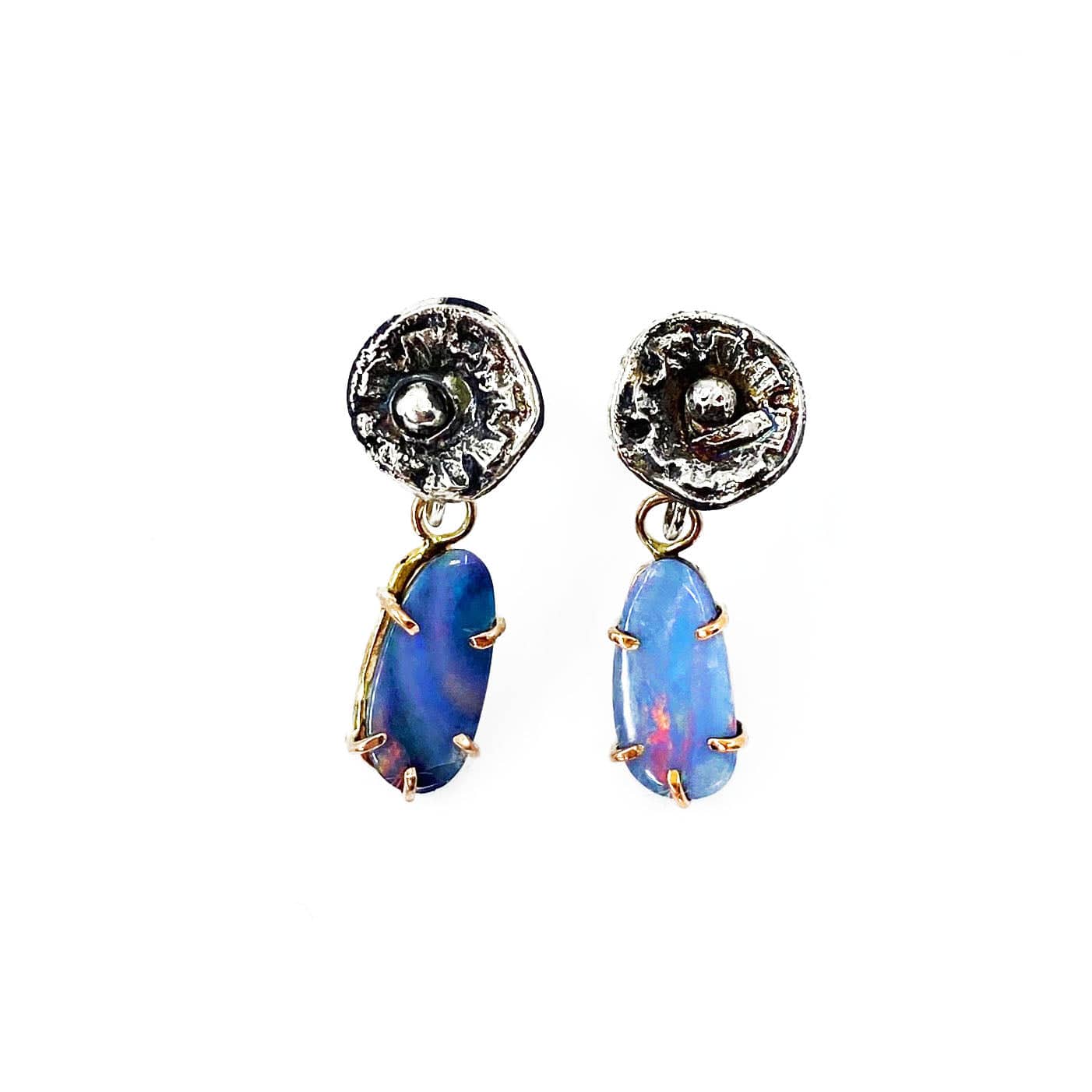 Opal Blossom Earrings - Mettle by Abby