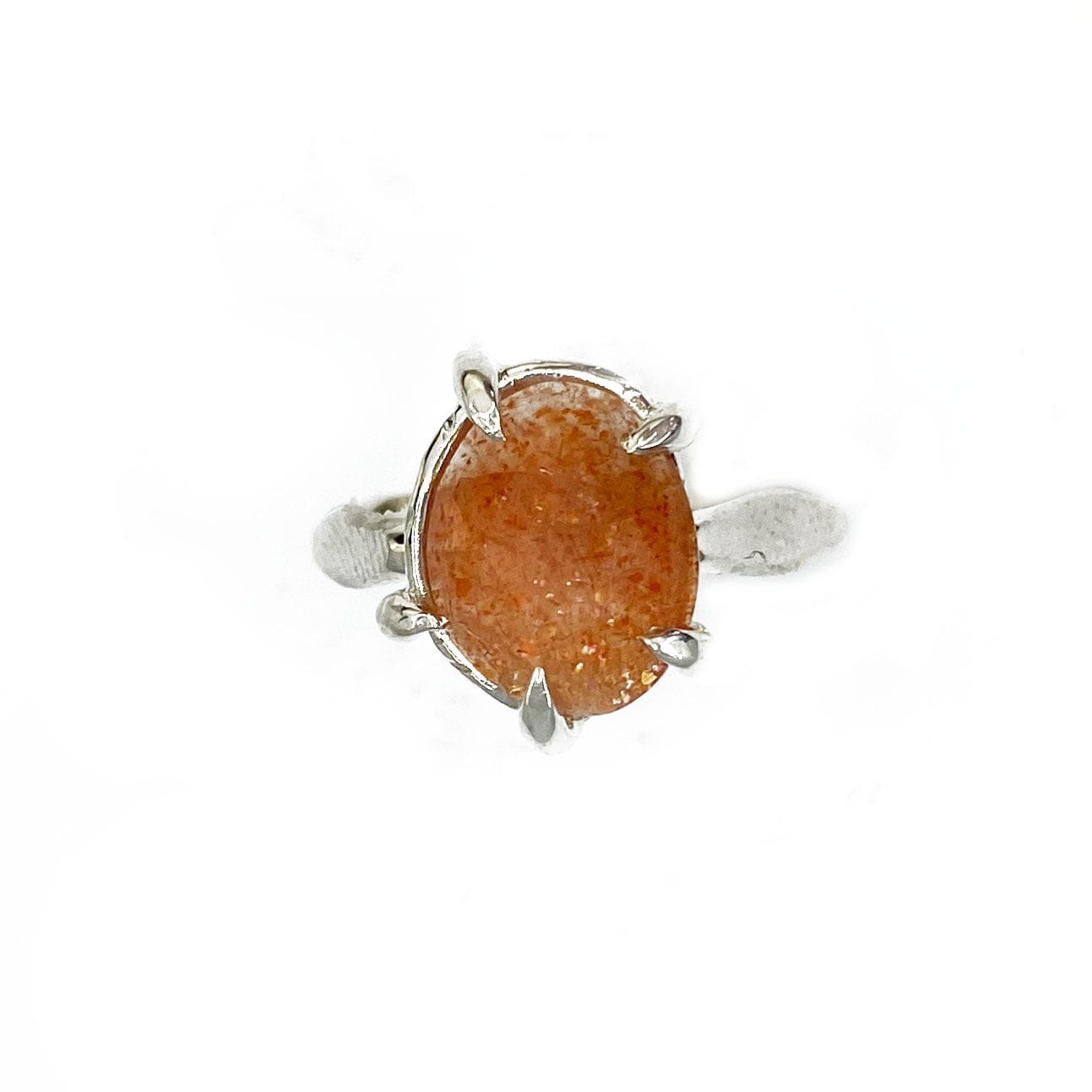 Rose Cut Sunstone Ring - Mettle by Abby