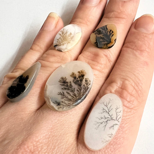 Dendrite Agate: Nature's Painted Gemstone - Everything You Need to Know - Mettle by Abby