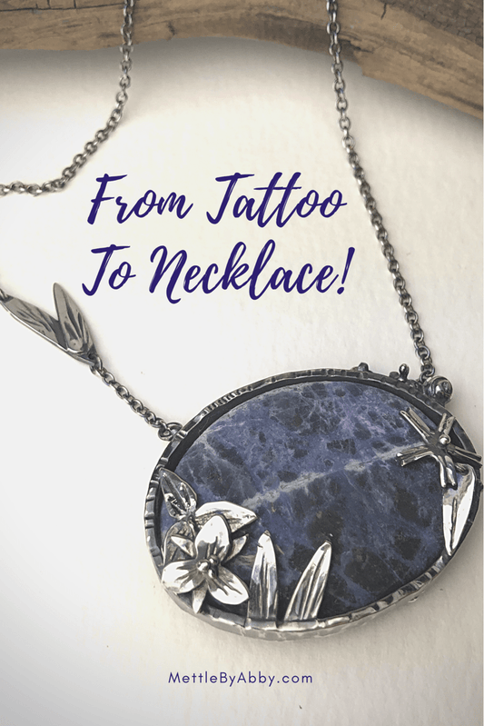 From Tattoo to Custom Necklace - Mettle by Abby
