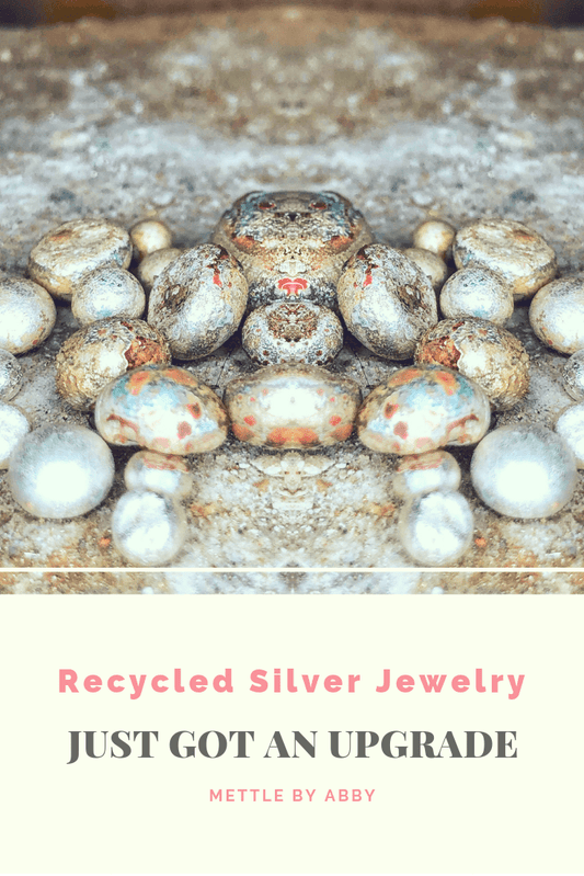 "SUPER" Recycled Silver Jewelry - Mettle by Abby
