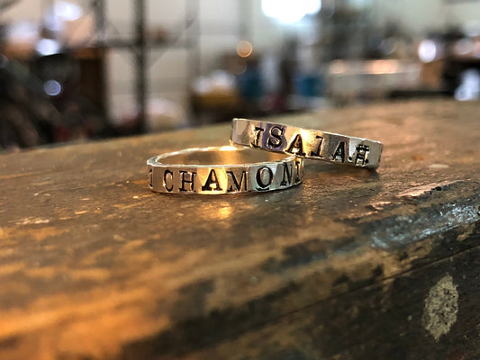 UTMB 100 Mile Race Rings - Mettle by Abby