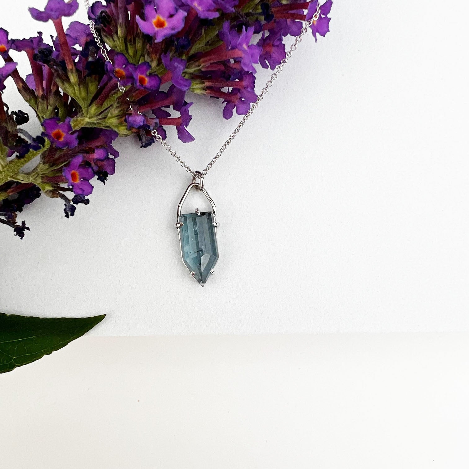 14k Blue Point Tourmaline - Mettle by Abby