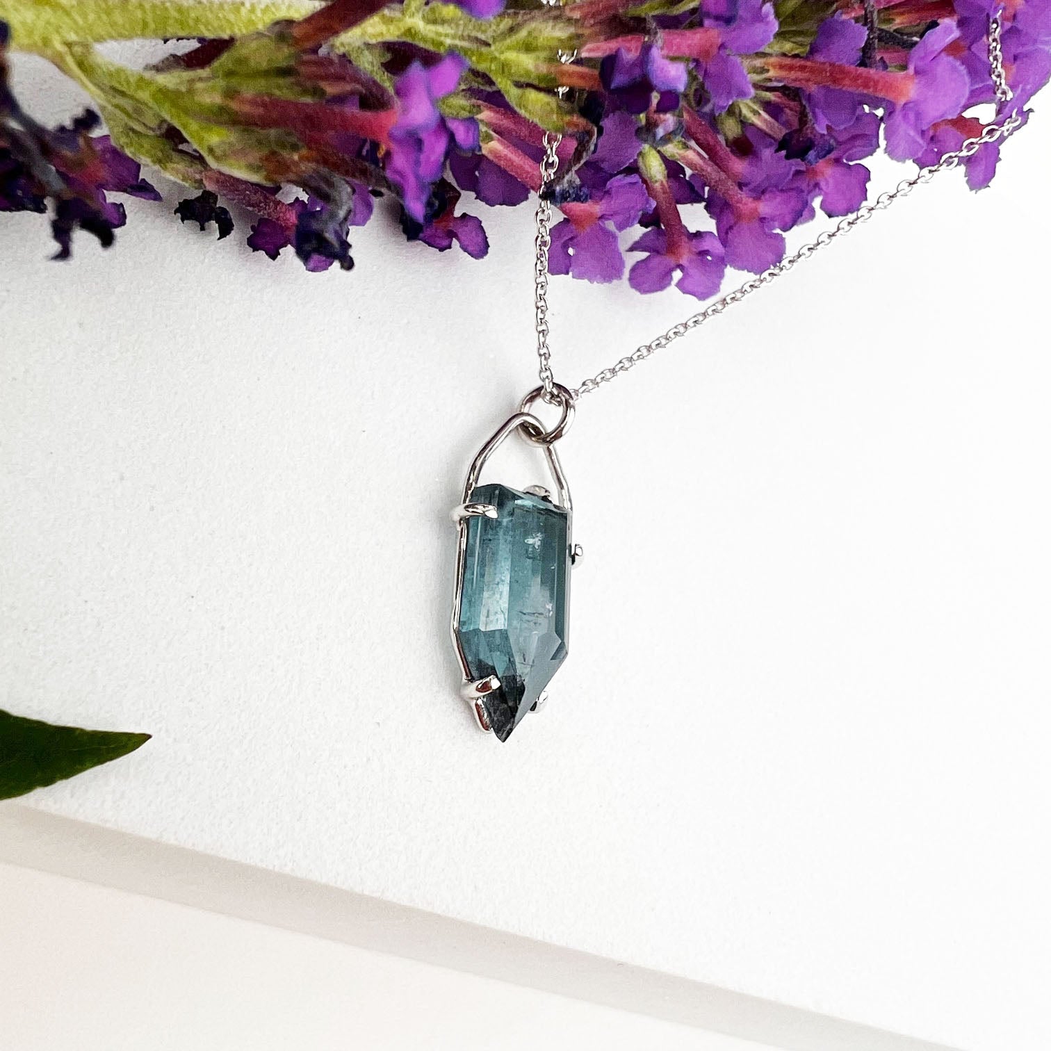 14k Blue Point Tourmaline - Mettle by Abby