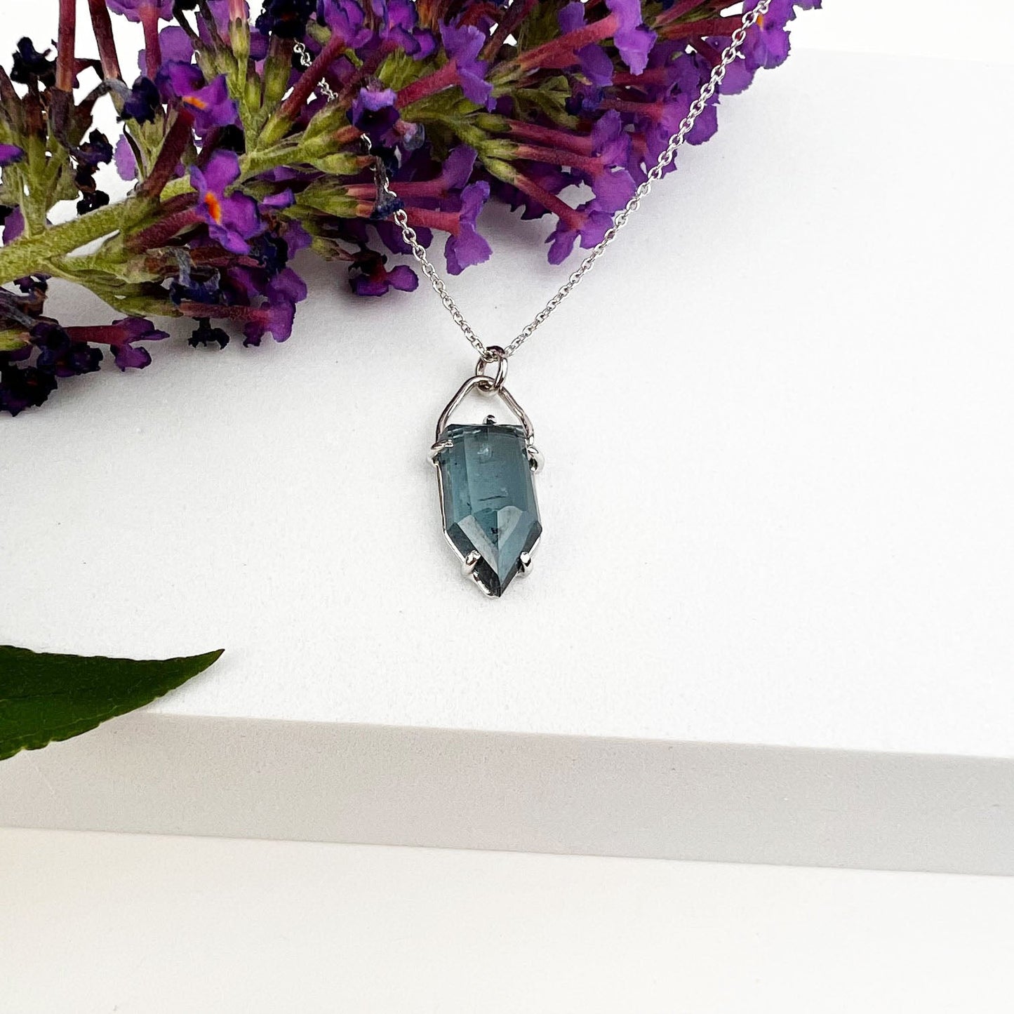 14k Blue Point Tourmaline - Mettle by Abby