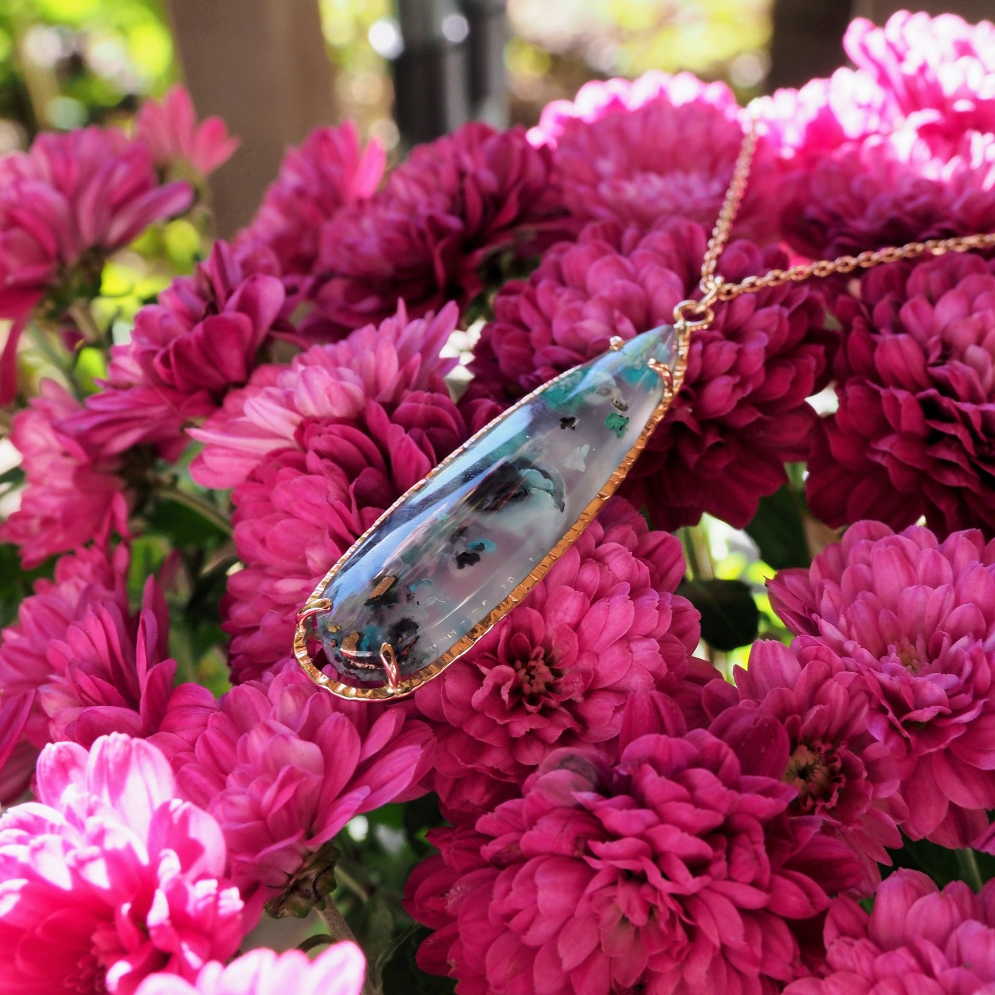 14k Confetti Necklace - Mettle by Abby