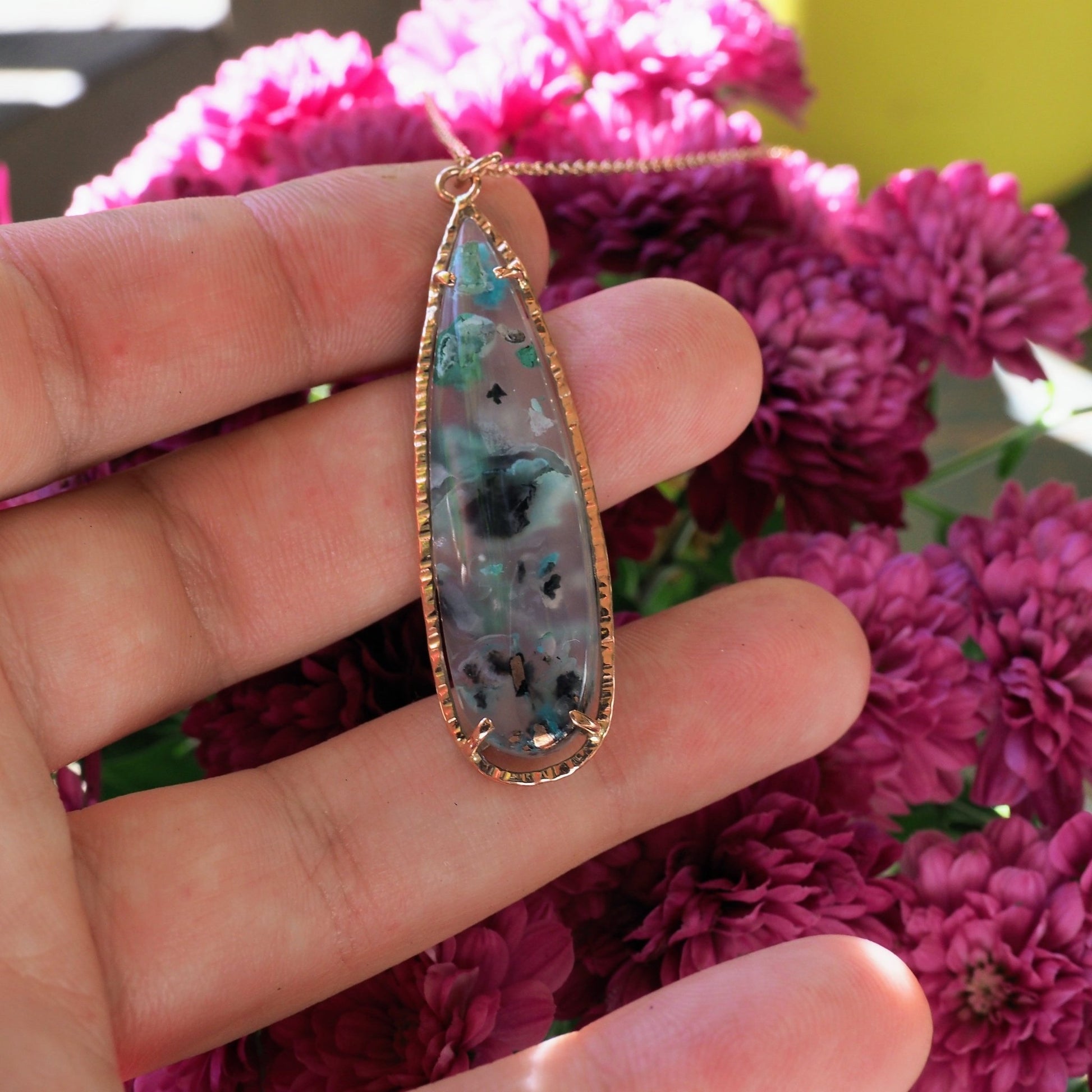 14k Confetti Necklace - Mettle by Abby