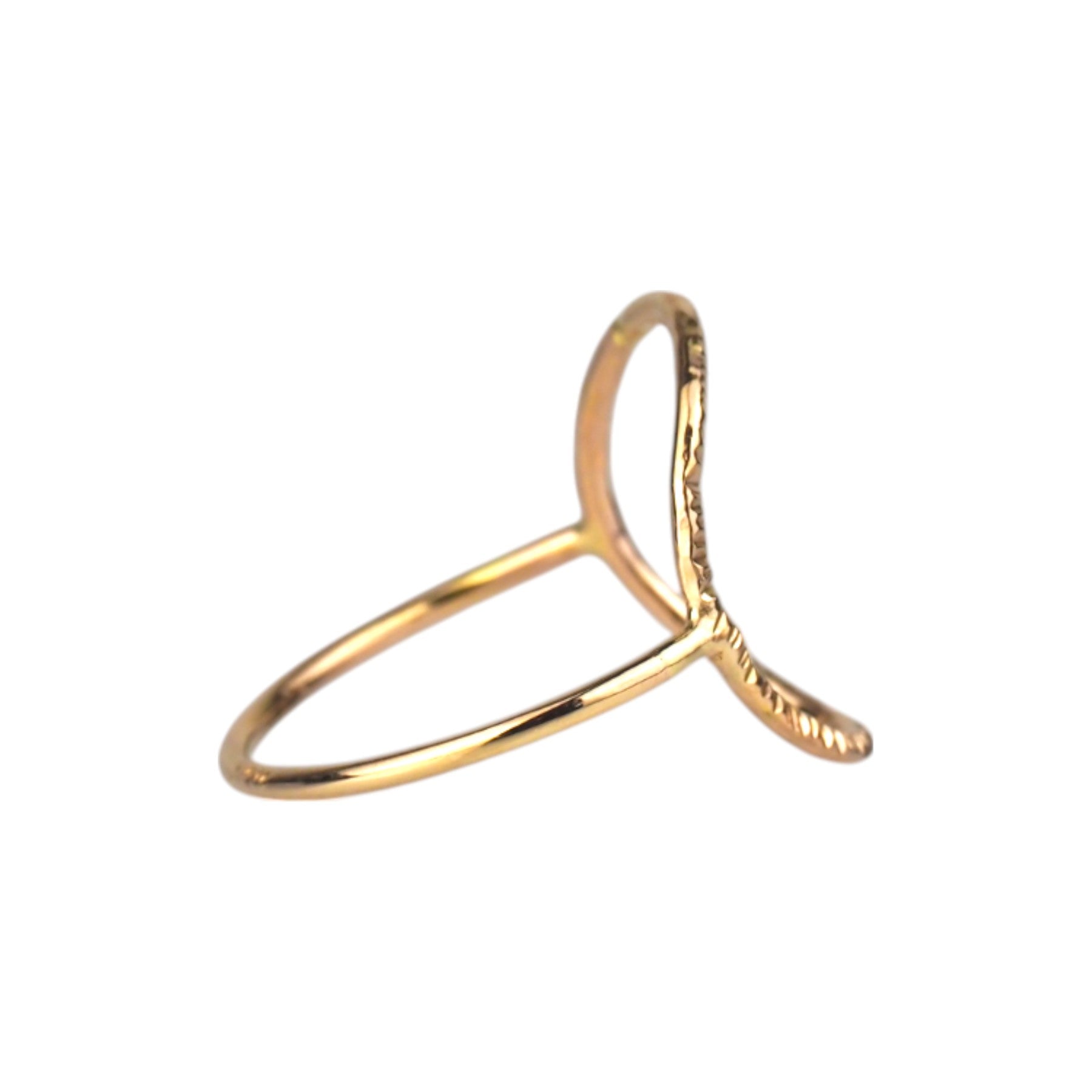 14k Gold Halo Ring - Mettle by Abby