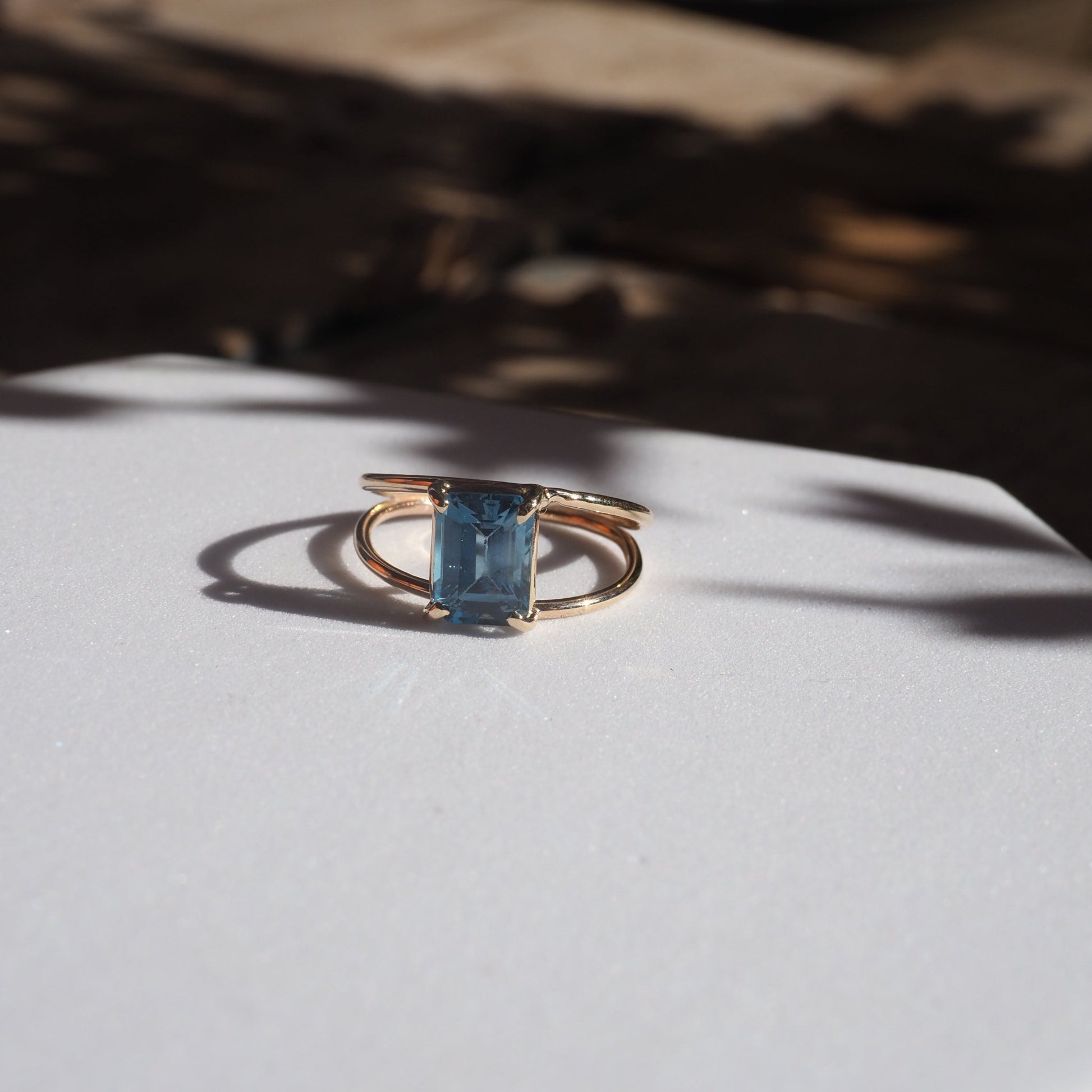 14k London Blue Topaz - Mettle by Abby