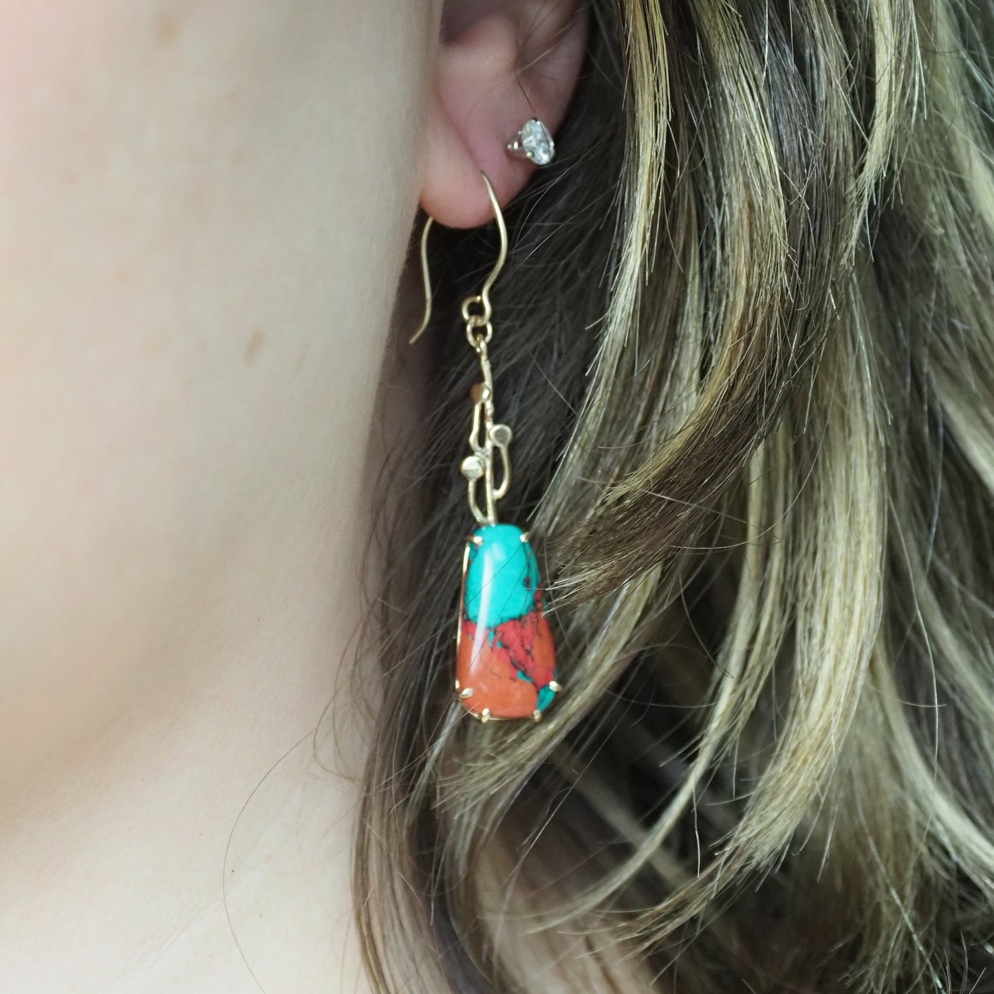 14k Sonora Sunrise Earrings - Mettle by Abby