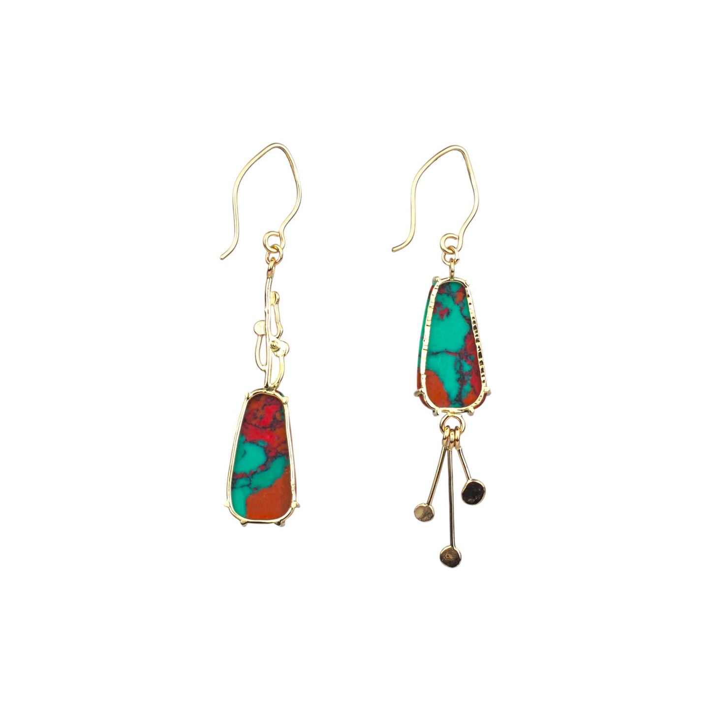 14k Sonora Sunrise Earrings - Mettle by Abby