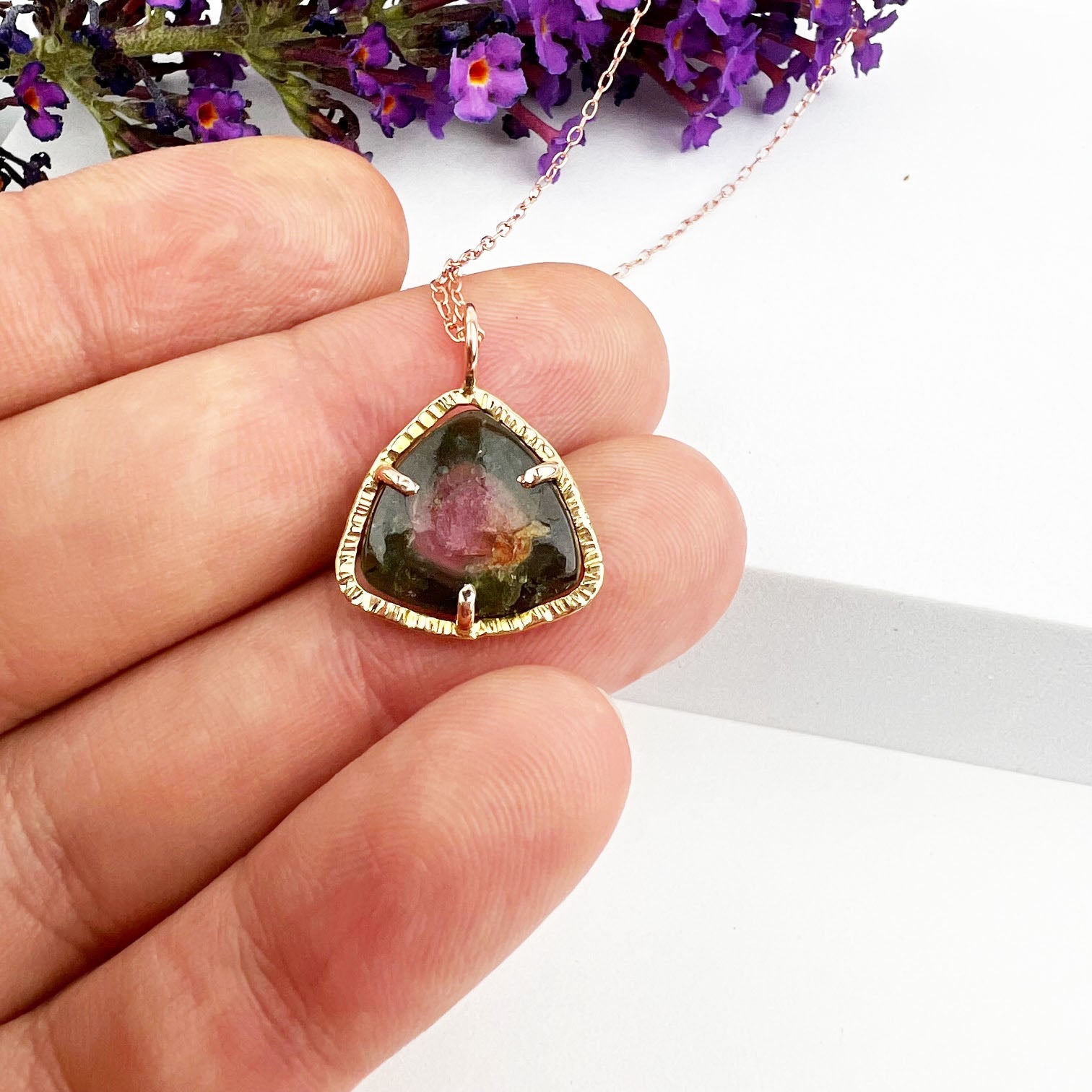 14k Watermelon Slice - Mettle by Abby