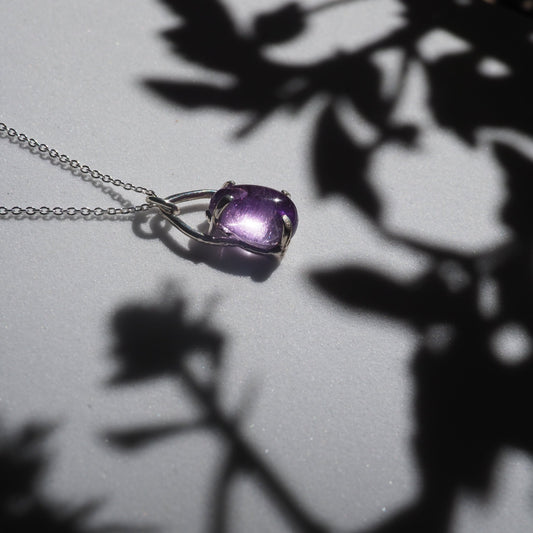 Candy Amethyst Necklace - Mettle by Abby