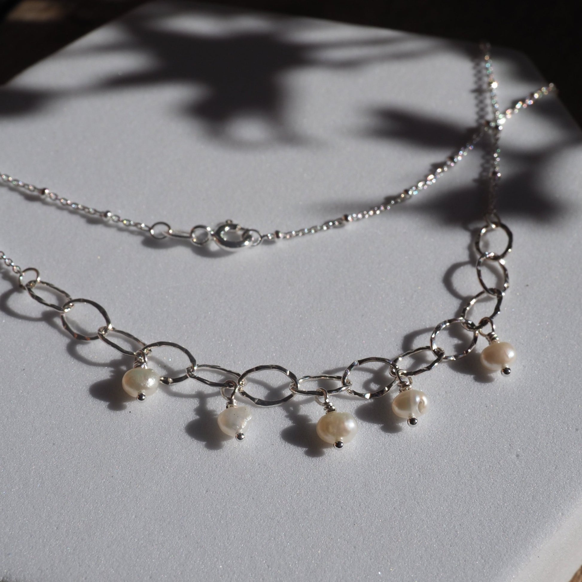 Dancing Pearls Necklace - Mettle by Abby