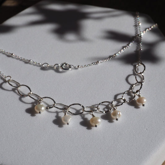 Dancing Pearls Necklace - Mettle by Abby