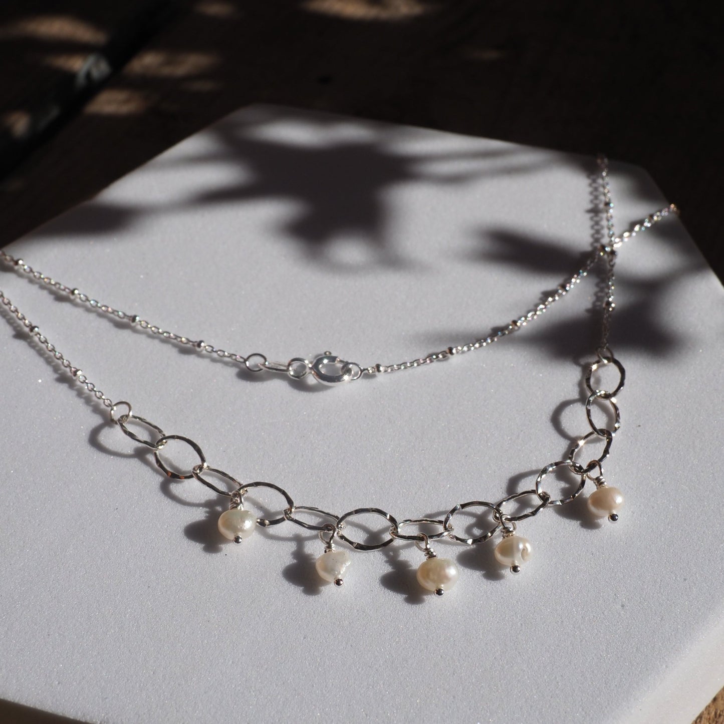 Dancing Pearls Necklace - Mettle by Abby