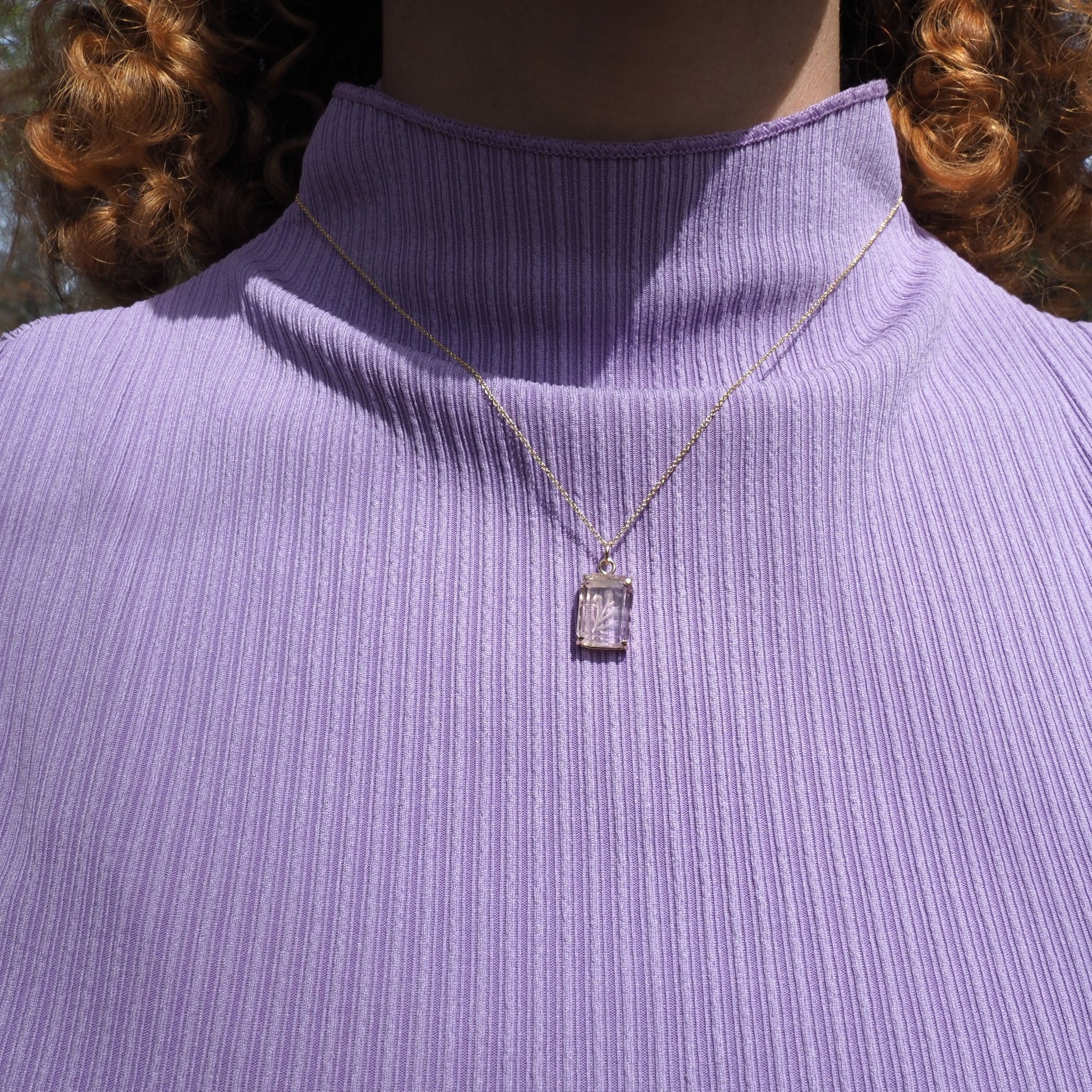 Floral Keepsake Necklace - Mettle by Abby