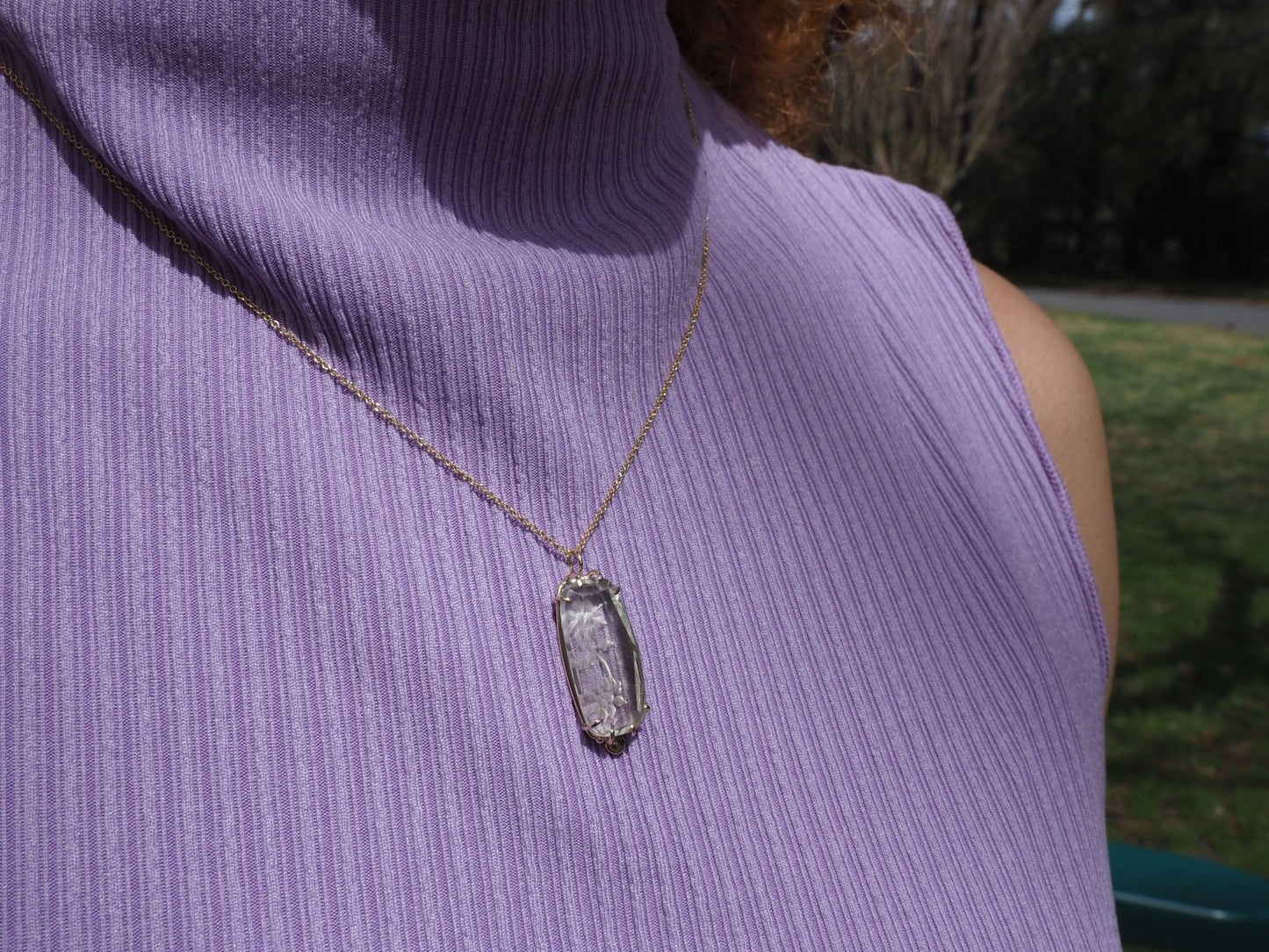 Golden Dew Necklace - Mettle by Abby