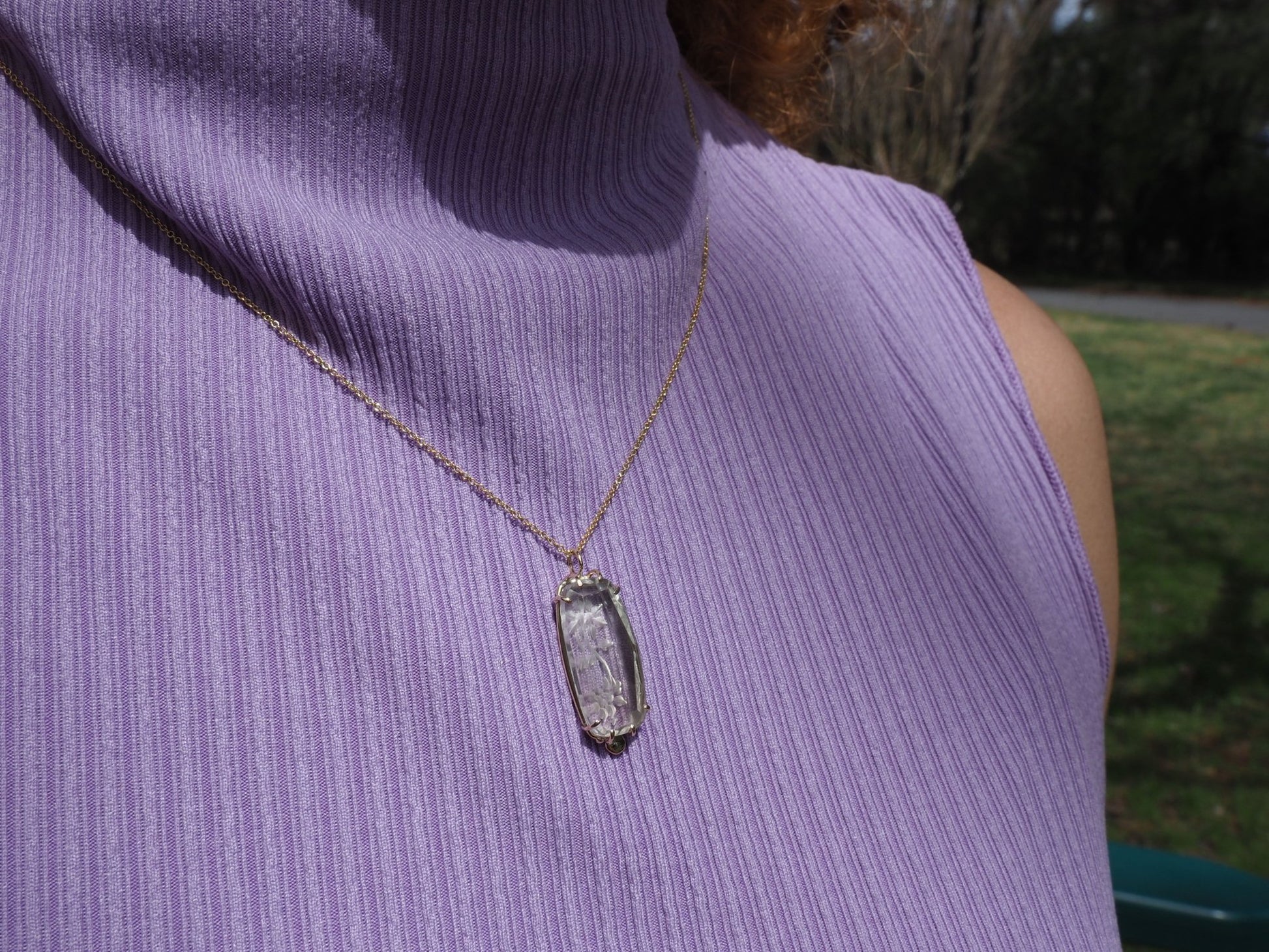 Golden Dew Necklace - Mettle by Abby