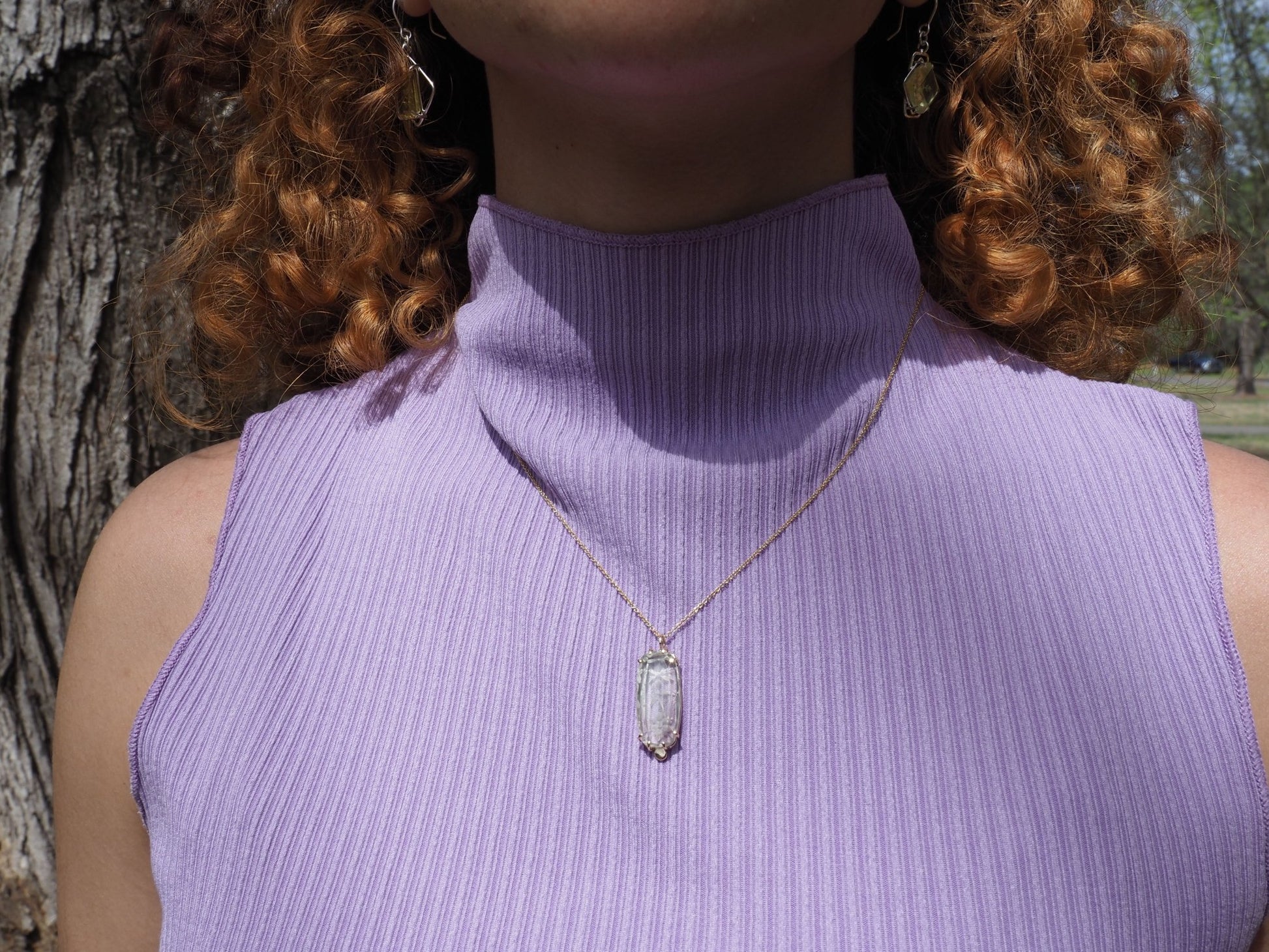 Golden Dew Necklace - Mettle by Abby