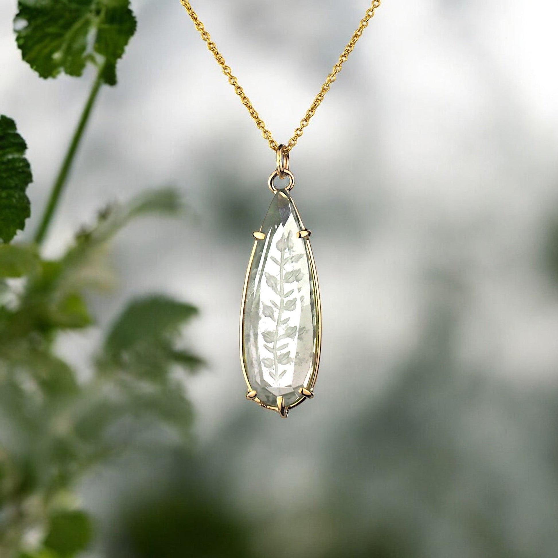 Golden Mist Necklace - Mettle by Abby