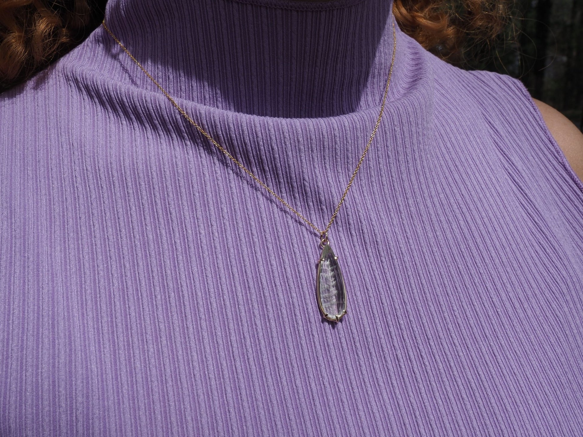 Golden Mist Necklace - Mettle by Abby