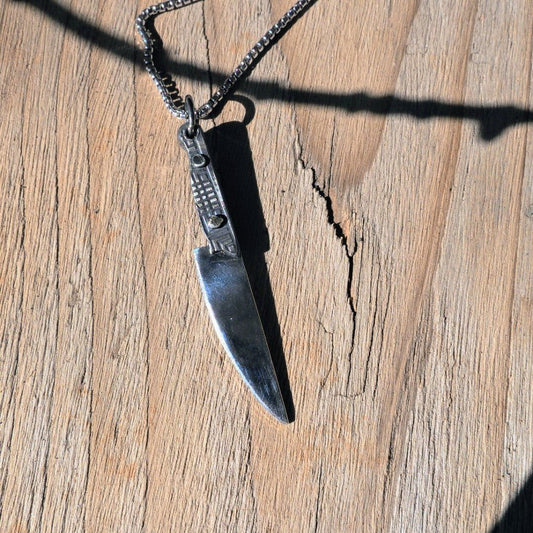 Kitchen Knife Necklace - Mettle by Abby