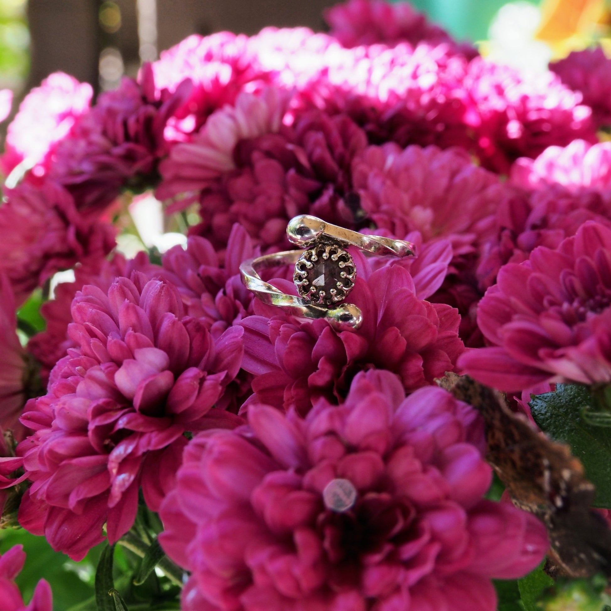 Labradorite Twist Ring - Mettle by Abby