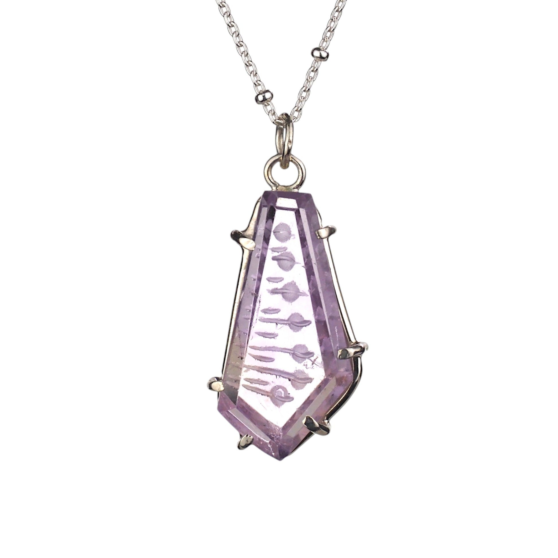 Lavender Echo Necklace - Mettle by Abby