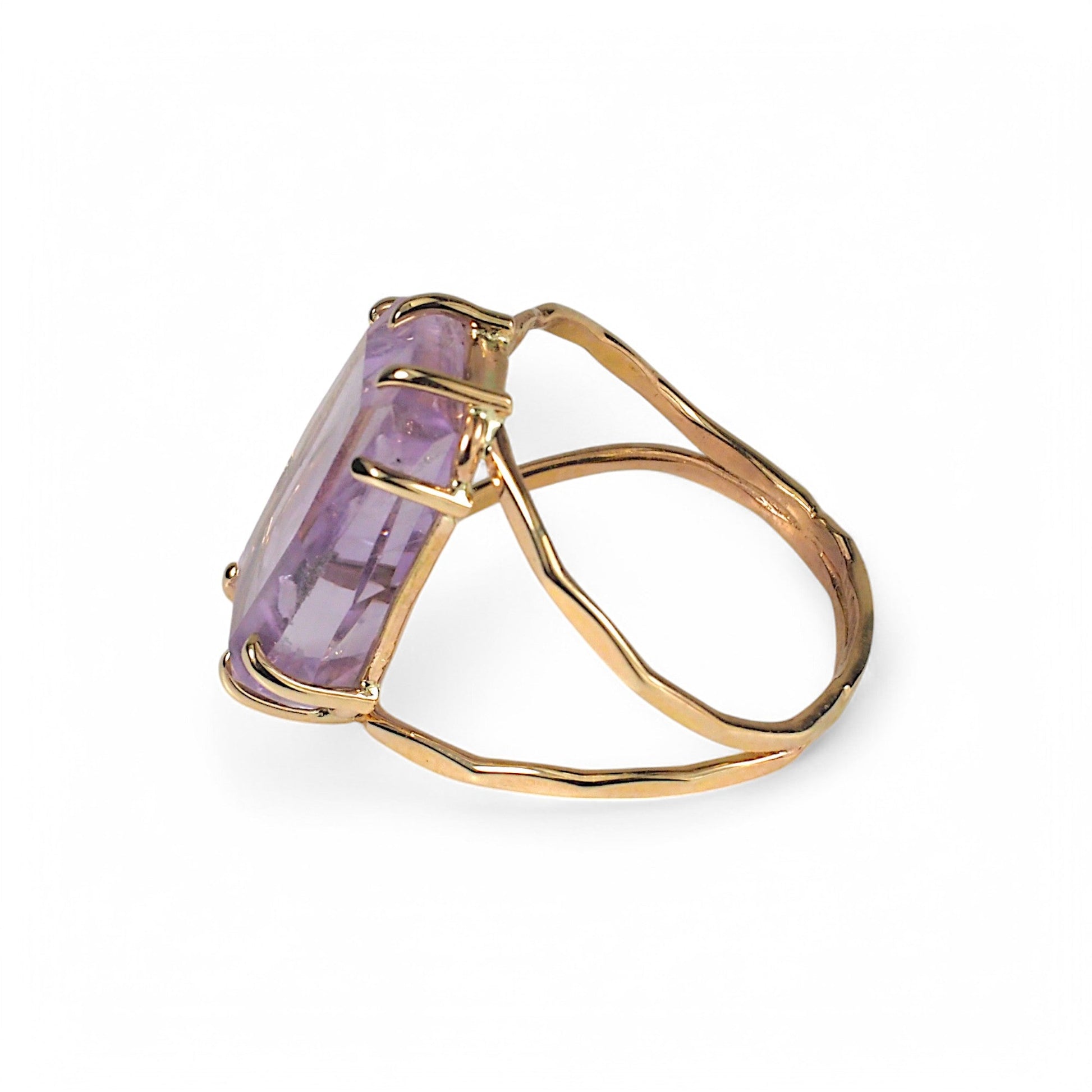 Lavender Gold Ring - Mettle by Abby