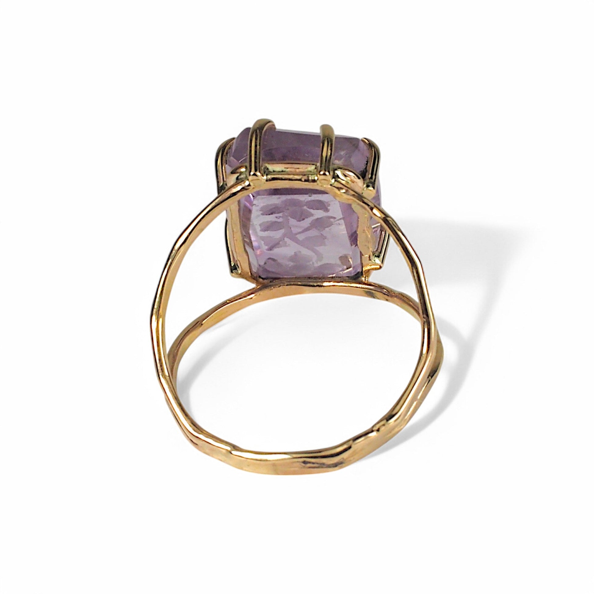 Lavender Gold Ring - Mettle by Abby