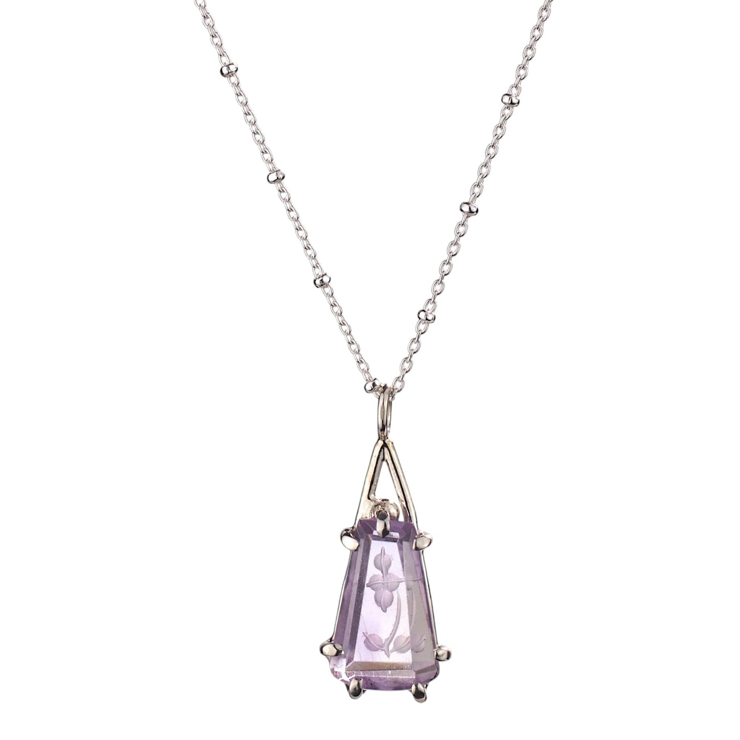 Lavender Wisp Necklace - Mettle by Abby