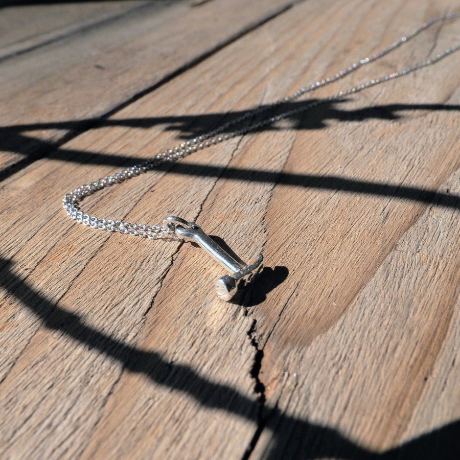 Little Hammer Necklace - Mettle by Abby