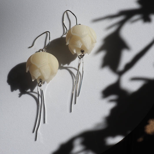 Lotus Lantern Earrings - Mettle by Abby