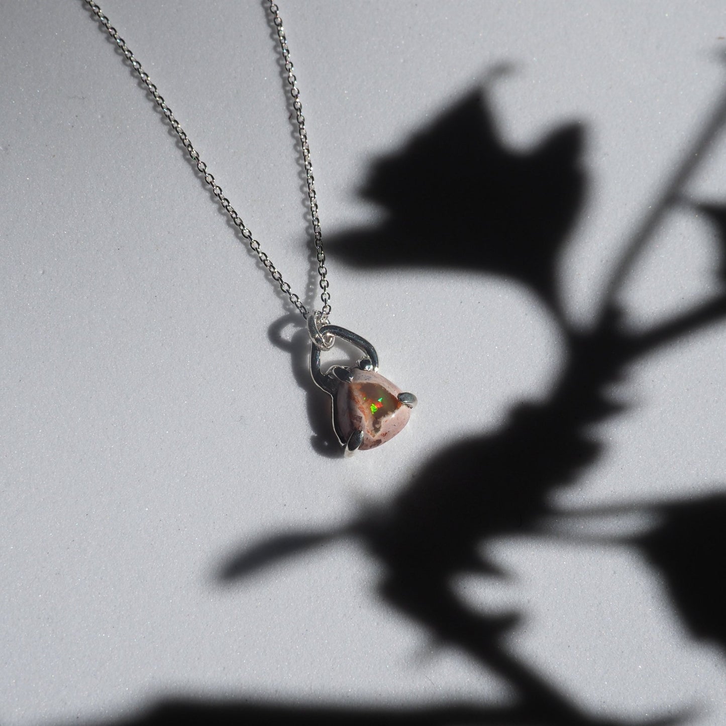 Opal Petal Necklace - Mettle by Abby