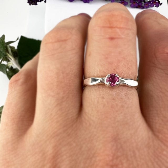 Petite Pink Tourmaline Ring - Mettle by Abby