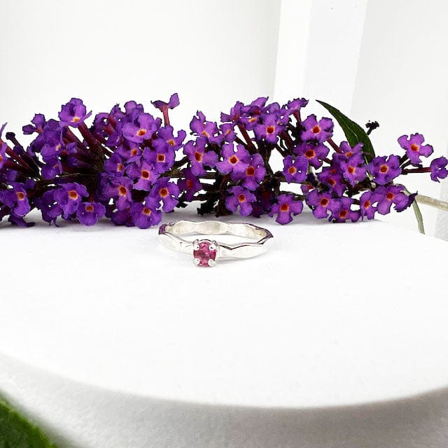 Petite Pink Tourmaline Ring - Mettle by Abby