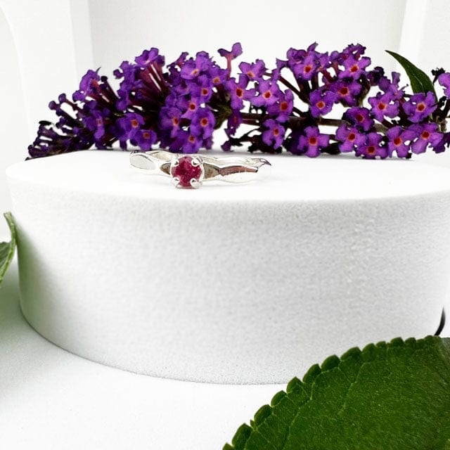 Petite Pink Tourmaline Ring - Mettle by Abby