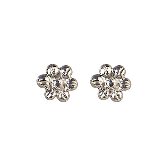 Silver Blossom Studs - Mettle by Abby