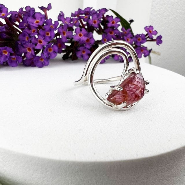 Tourmaline Swirl Ring - Mettle by Abby