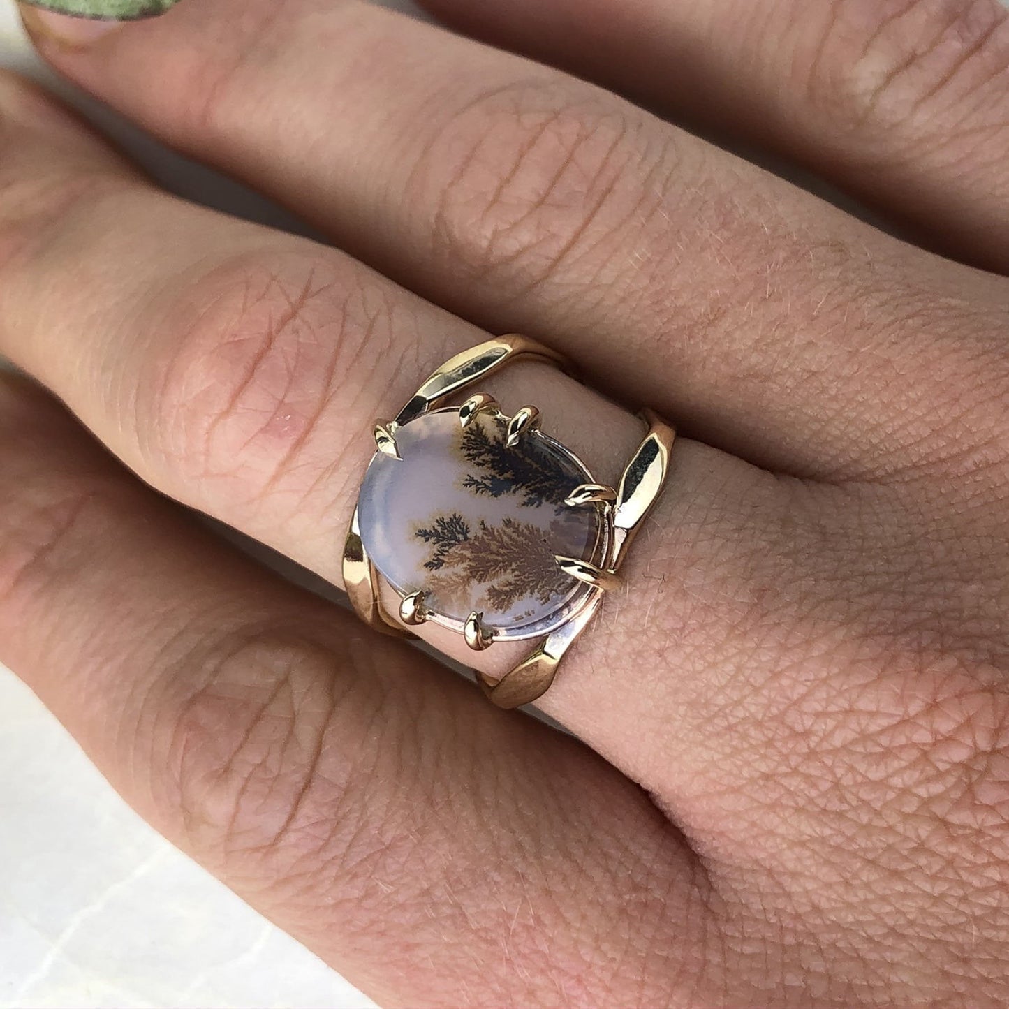 14K Autumn Echo Ring - Mettle by Abby