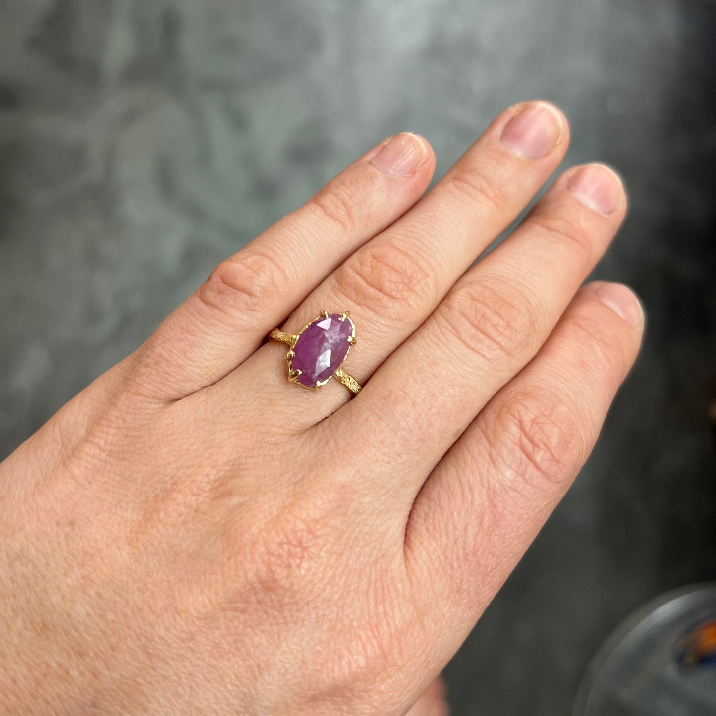 14k Ruby Ring - Mettle by Abby