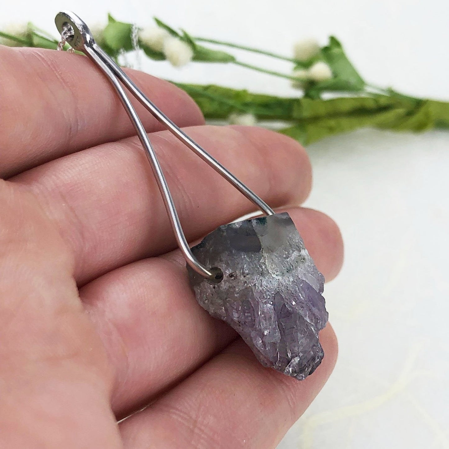 Amethyst Glacier Necklace - Mettle by Abby