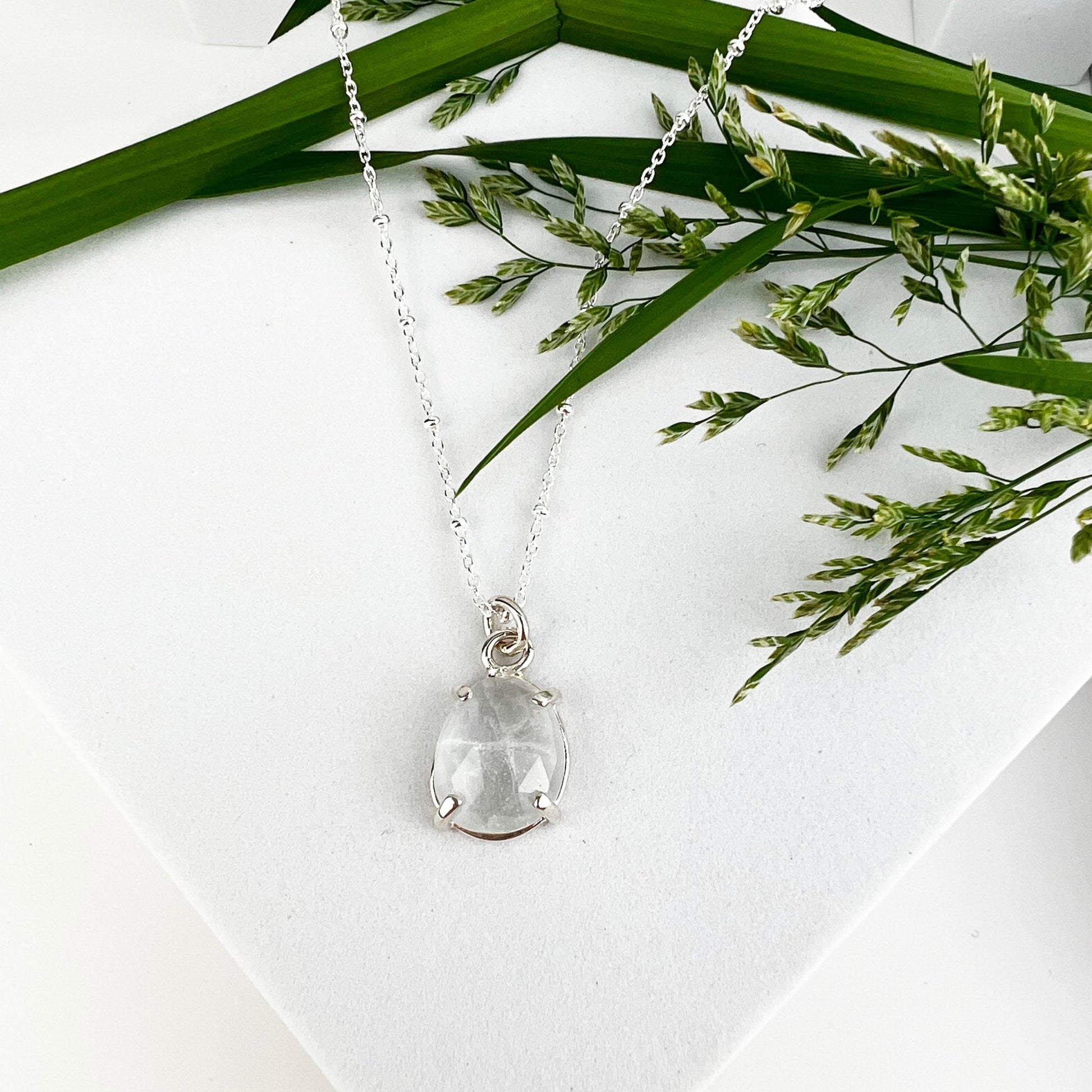 April Birthstone Necklace - Mettle by Abby