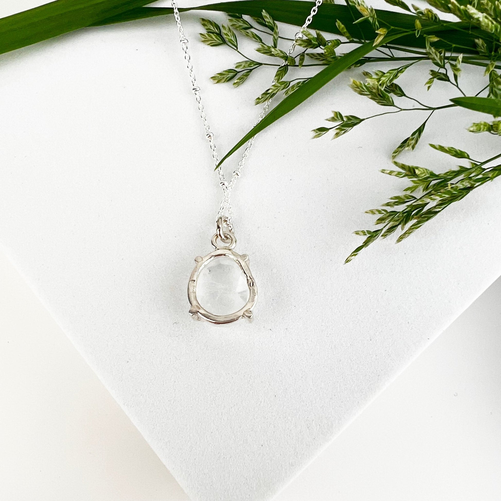 April Birthstone Necklace - Mettle by Abby