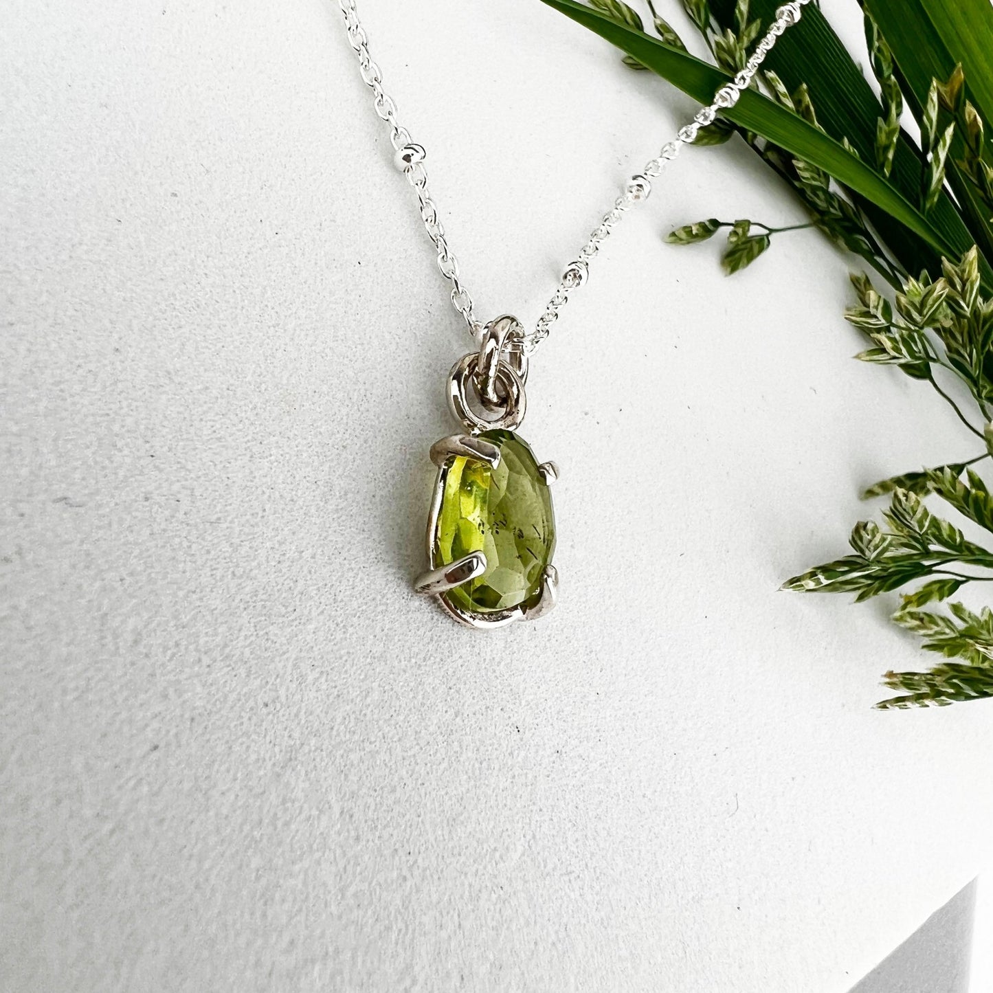 August Birthstone Necklace - Mettle by Abby