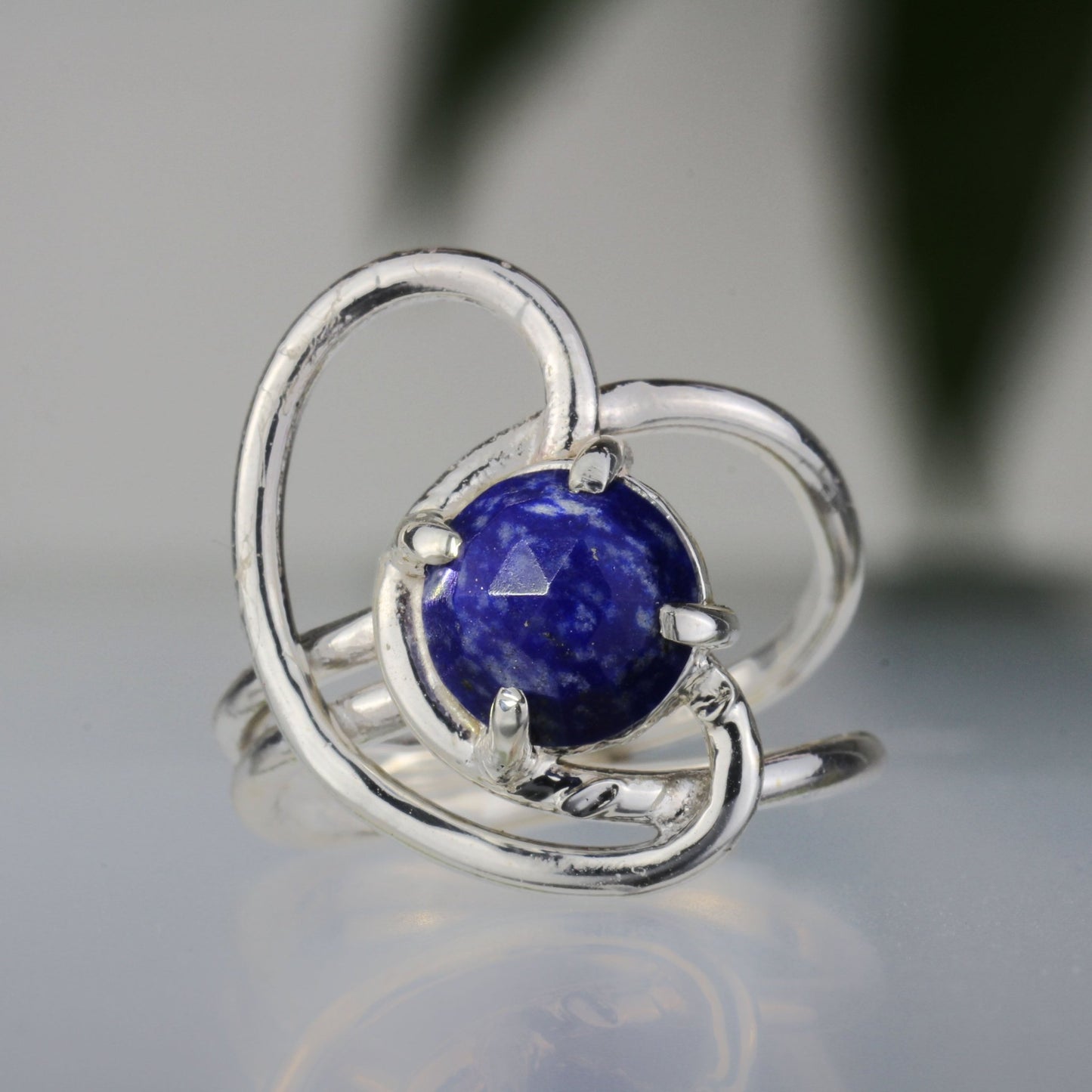 Blooming Lapis Ring - Mettle by Abby