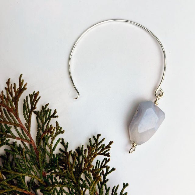 Blue Lace Agate Bracelet - Mettle by Abby