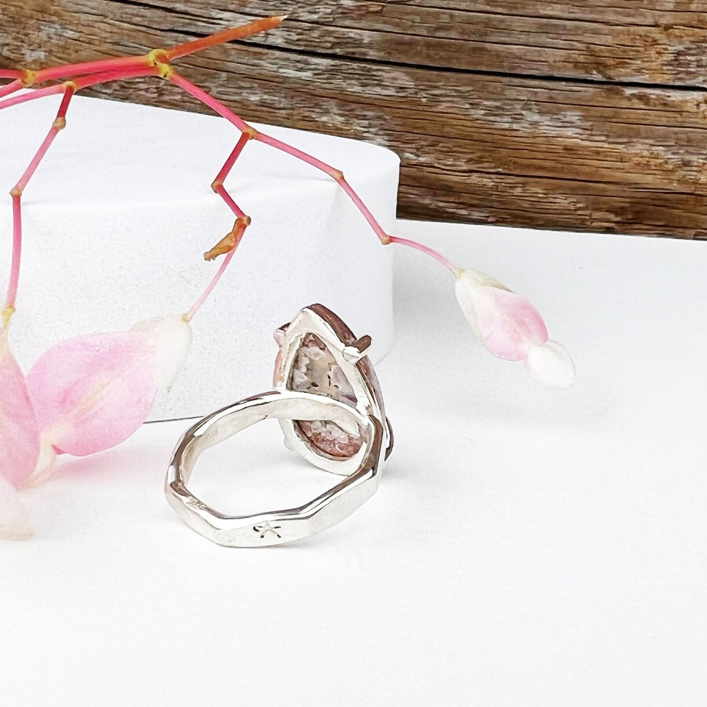 Boulder Opal Drop Ring - Mettle by Abby